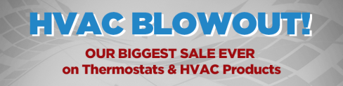 HVAC Blowout Sale